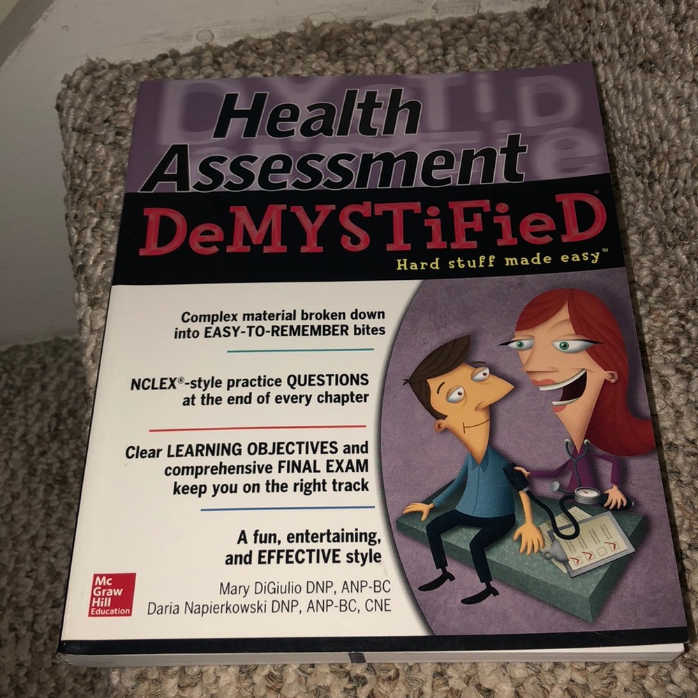 Health Assessment Demystified:Hard Stuff Made Easy